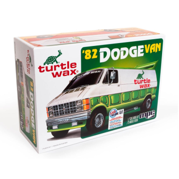 KIT PARA MONTAR MPC DODGE VAN 1982 TURTLE WAX 1/25 MPC 943M